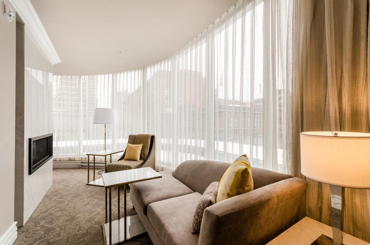 โรงแรมเบิร์ค มอนทรีออล มอนทรีอัล ภายนอก รูปภาพ A living room at The Park