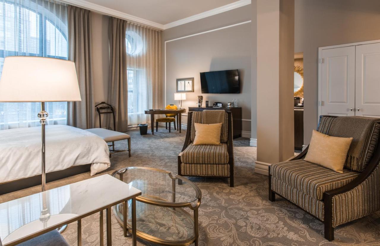 โรงแรมเบิร์ค มอนทรีออล มอนทรีอัล ภายนอก รูปภาพ A suite at the hotel
